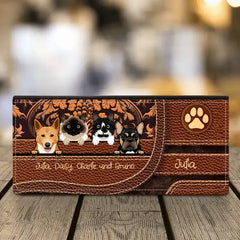 Ledermuster - Individuelles Portemonnaie